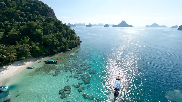 Halong Bay Limestone Karsts