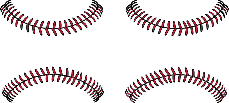 Baseball stitches set