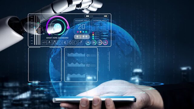 AI helps smart homes by analyzing data, predicting energy use, adjusting temperature, and automating device operations for optimal comfort and efficiency. Marrow