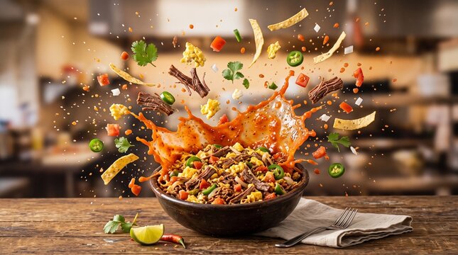 Machaca con Huevo