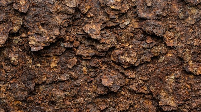 Close up texture of aged rusted metal surface