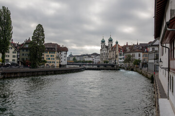 Fototapeta premium Views from the city of Lucerne, Switzerland