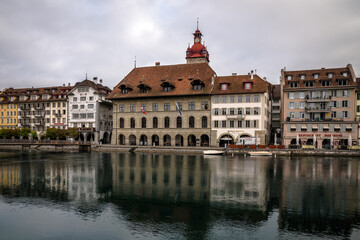 Fototapeta premium Views from the city of Lucerne, Switzerland