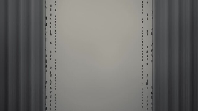 Electrostatic Flake Shuttle Across a Narrow Electrode Gap, Stepped Mechanical Motion, Seamless Loop in subtle ivory tones