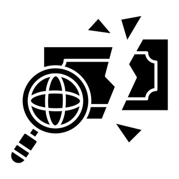 creator economy Solid icon