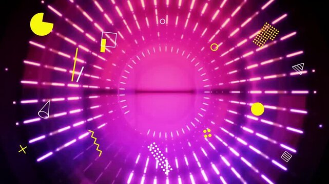 disco ball and lights