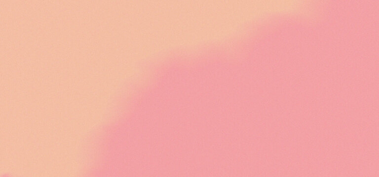 Soft gradient pink and peach abstract background texture. Minimalist modern design with subtle color fade