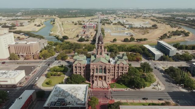 Tarrant County Courthouse in Downtown Fort Worth