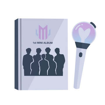 Kpop Album And Lightstick