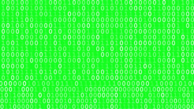 Abstract Binary Code Background with Glowing Blue Digits Representing Digital Technology, Cyber security, Data Processing, Programming, Encryption, Computer Networks, and Modern Information Systems