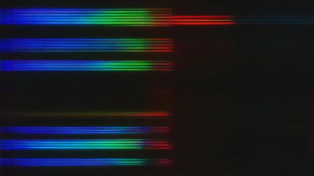 色ムラが走るヴィンテージ液晶ノイズ