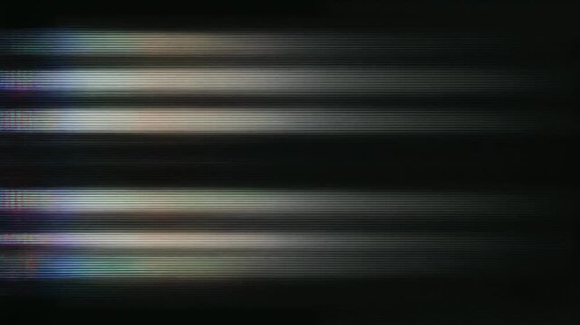 信号が乱れるレトロテレビの砂嵐