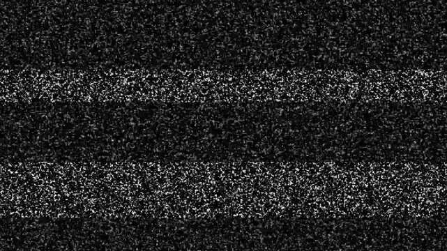 TV snow or noise background. Detuned analog tele visor. Bad Tv Signal - Static tv noise, black and white. motion graphics of concept. alpha channel