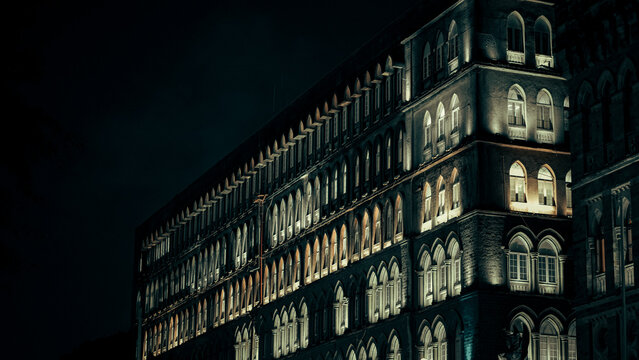 This image is captured in Mumbai , India in mid monsoon time around at 21:00 in night with some good source of light...
 