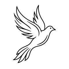 Obraz premium Dove flying
