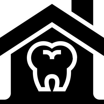 Dental House Icon
