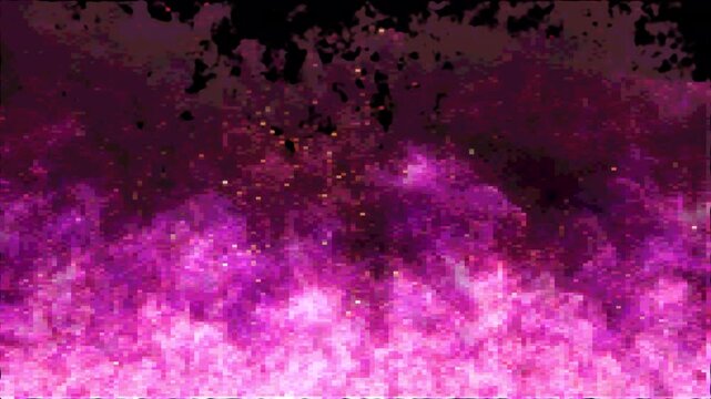 8bit風炎背景