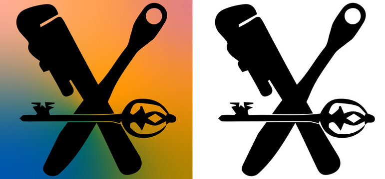 Carpenter Handyman Tools Silhouette Vector Graphic Set
