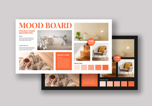 Minimal Mood Board Template