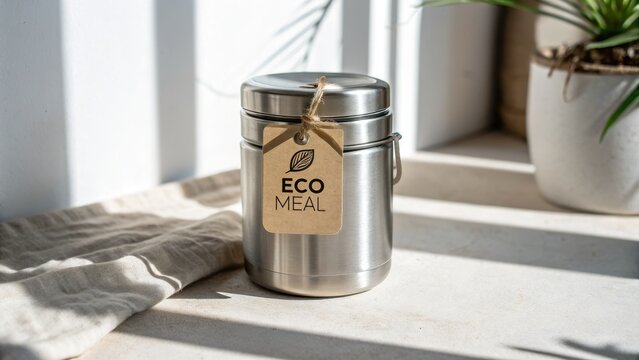 Stainless Steel Eco-Friendly Meal Container for Sustainable Living