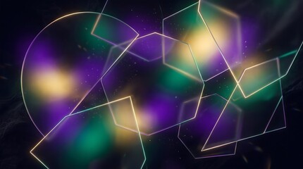 Obraz premium abstract background with glowing lines