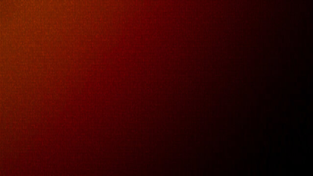 Futuristic Dark Gradient Background. Hyper-advanced Red LED Display Material. 