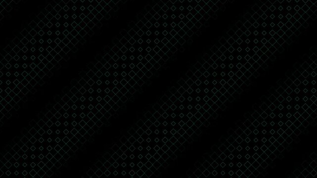 Green diamond polygon matrix with diagonal stripes on a transparent background alpha channel