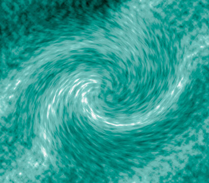 Abstract turquoise blue water wave swirl pattern, dynamic ocean vortex background
