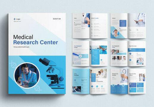 Medical Research Center Template
