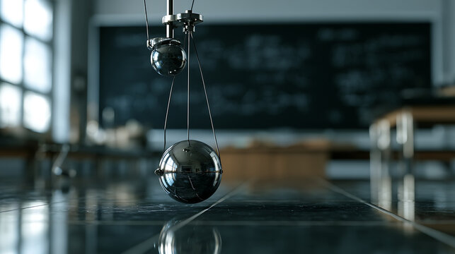 Double pendulum physics experiment in a minimalist classroom laboratory setting