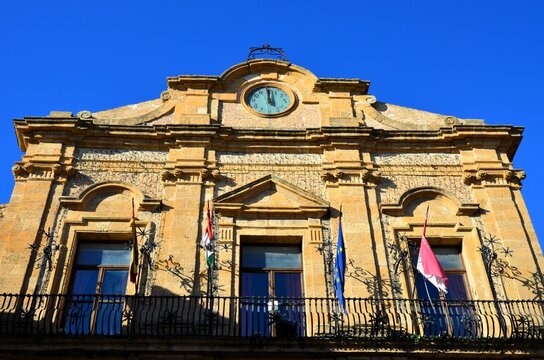 City Hall, located in the central Piazza Garibaldi in Piazza Armerina