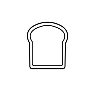 Bread slice icon