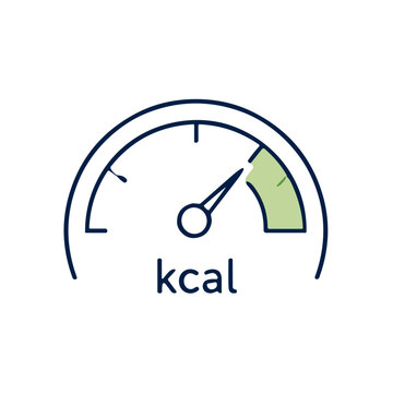 Calorie tracking nutrition tracking icon vector