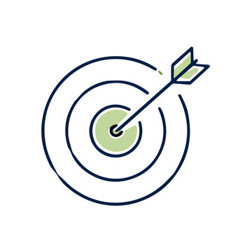 Goal setting nutrition tracking icon vector