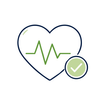 Healthy lifestyle nutrition tracking icon vector