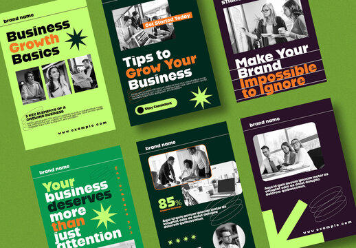 Corporate Business Marketing Social Media Design