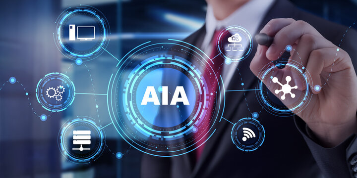 AI Artificial Intelligence for Business Automation and Data Network Integration