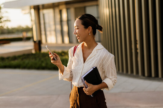 Enjoying a moment of productivity in a sunny modern setting