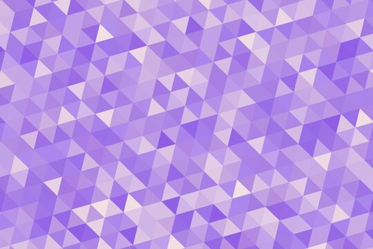 Abstract 3d geometric pattern with purple shades