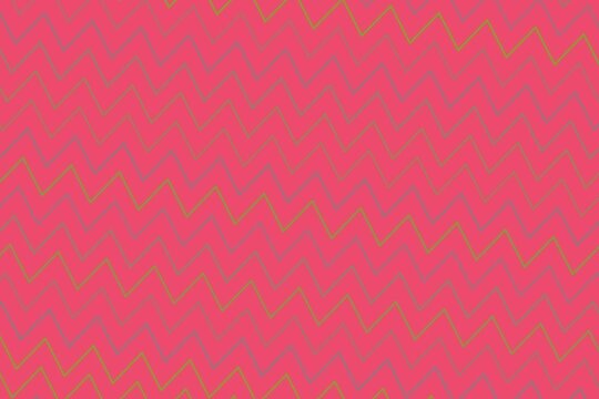 Pink and yellow zigzag pattern background for design