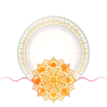 Raksha bandhan festival background concept.