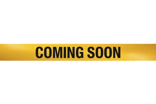 Golden Coming Soon Announcement Banner