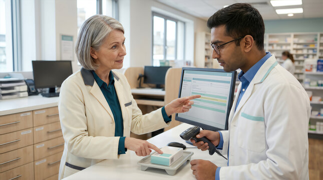 Senior Female Doctor Mentoring Younger Physician, Clinical Training and Medical Knowledge Transfer