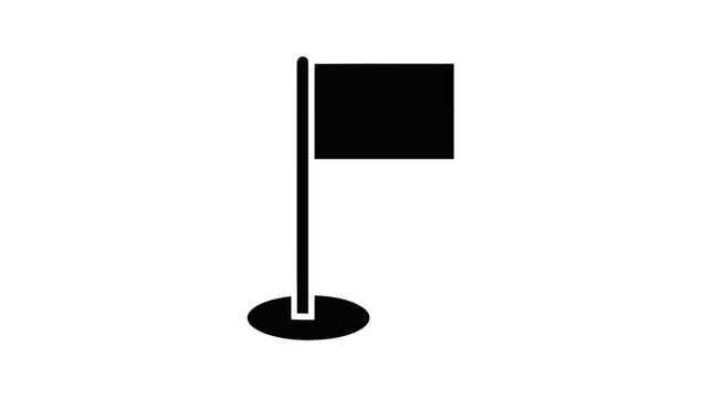 Vector illustration of flag icon vector on a transparent background