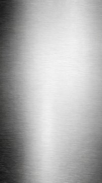 Silver Colored Brushed Stainless Steel Surface Industrial Finish
