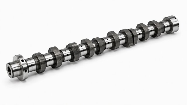 Automotive Engine Camshaft Shaft Component (Polished Steel Camshaft)