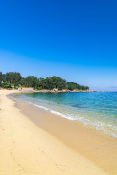 Praia da Mourisca, Bueu - Beluso near Bueu, Province of Pontevedra, Galicia, Spain