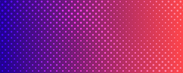 Obraz premium Colorful halftone background with dots