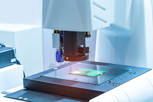 automatic vision sensor camera system in intellegence factory,manufacturing industry for industry 4.0 and technology concept