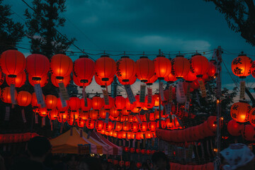 萱野神社献灯祭 © Riyourrr